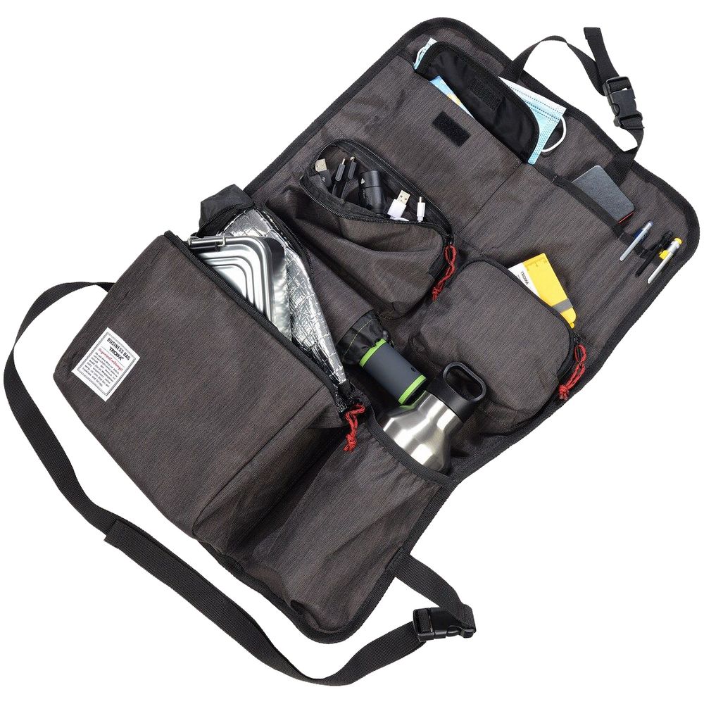 Органайзер на спинку сиденья Business Car Organizer, серый / Миниатюра WWW (1000)