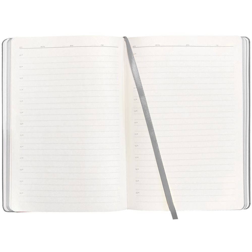 Ежедневник Shall Light, недатированный, серый / Миниатюра WWW (1000)