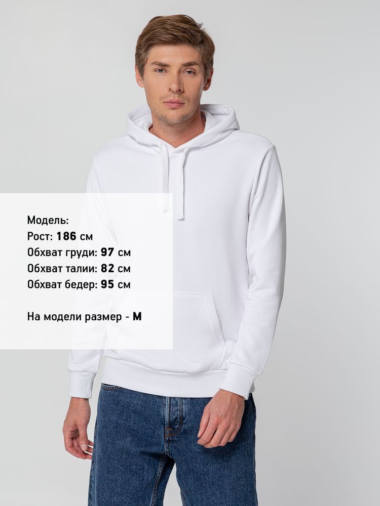 Худи унисекс Sublimatism, белое / Миниатюра WWW (1000)