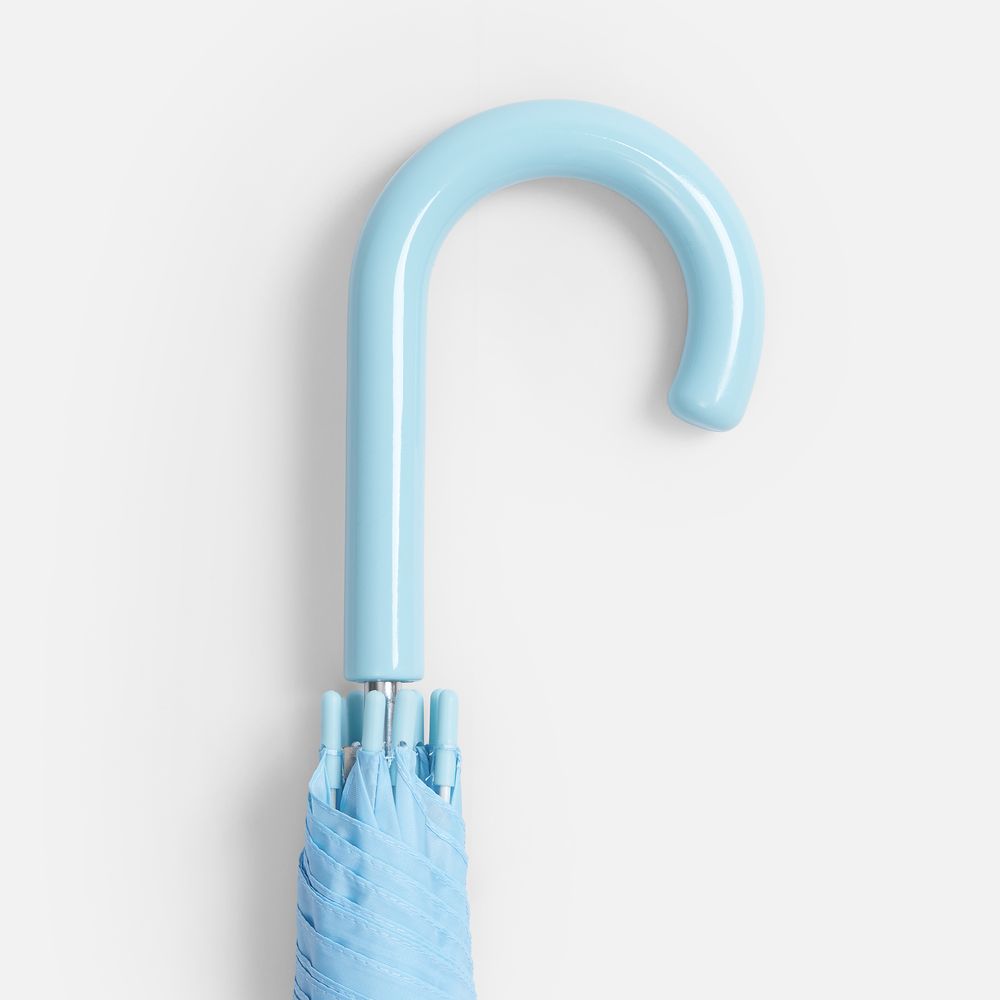 Зонт-трость Promo, голубой / Миниатюра WWW (1000)