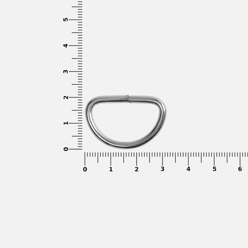 Полукольцо Semiring, L, серебристое / Миниатюра WWW (1000)