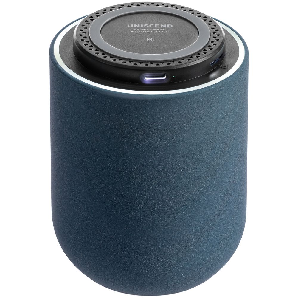 Беспроводная колонка Uniscend Grand Grinder, серо-синяя / Миниатюра WWW (1000)