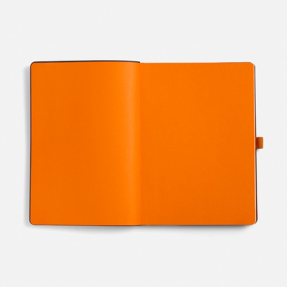 Ежедневник Peel Flex, недатированный, оранжевый / Миниатюра WWW (1000)