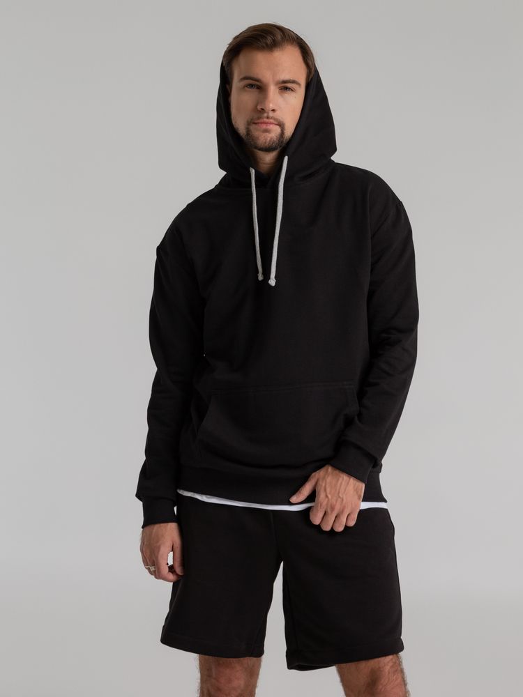 Толстовка с капюшоном Unit Kirenga, черная / Миниатюра WWW (1000)