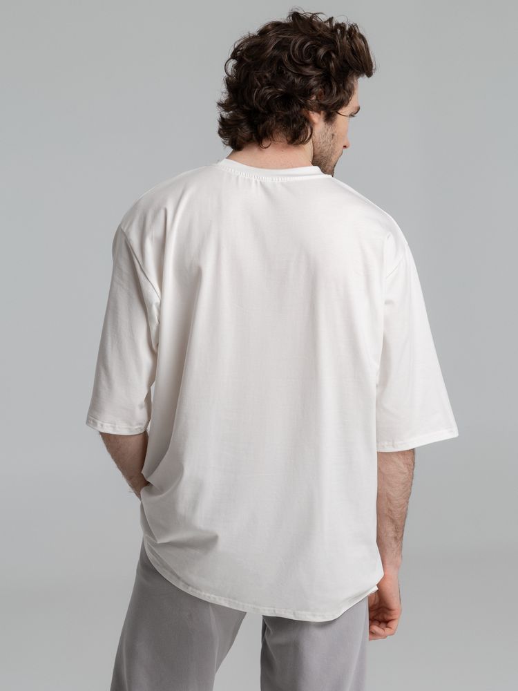 Футболка оверсайз Slope, молочно-белая / Миниатюра WWW (1000)