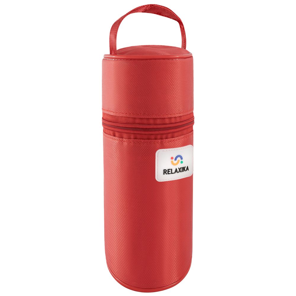 Термос Relaxika Duo 1000 в чехле, стальной / Миниатюра WWW (1000)