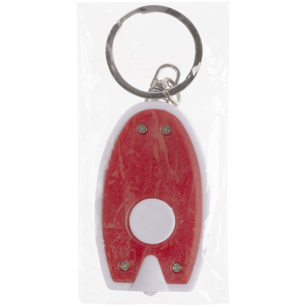 Брелок-фонарик Vivid, ver.2, красный с белым / Миниатюра WWW (1000)