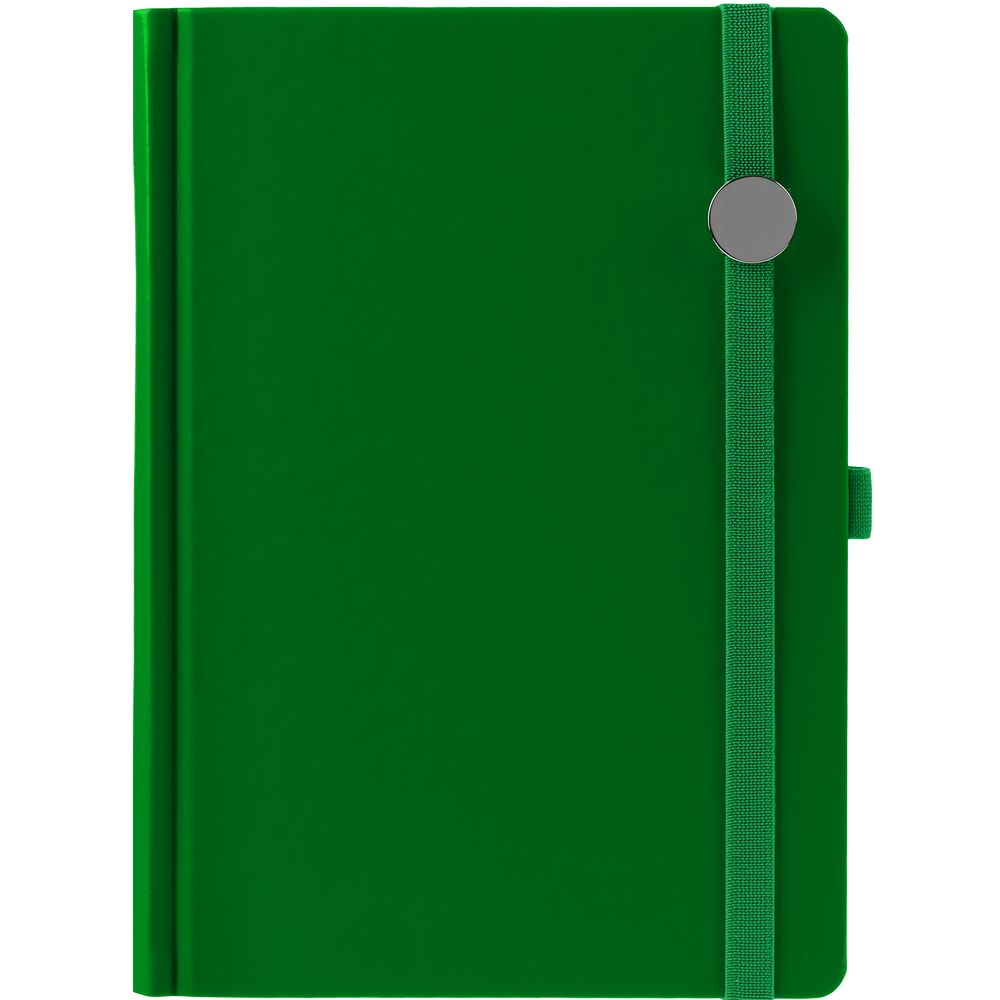 Ежедневник Favor Metal, недатированный, ярко-зеленый / Миниатюра WWW (1000)