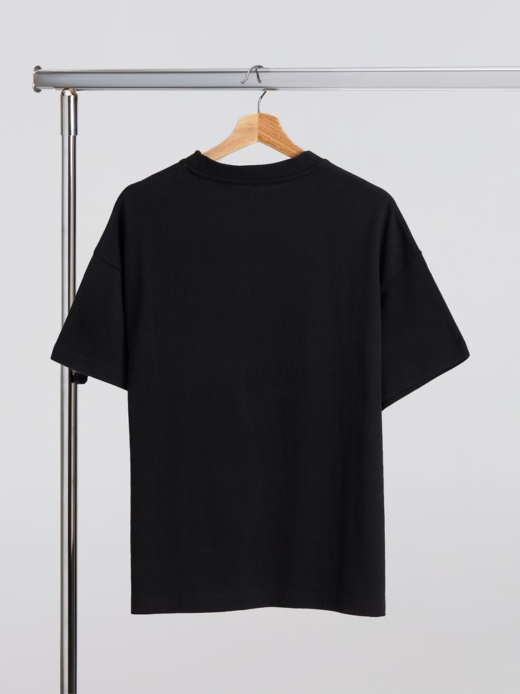 Футболка оверсайз унисекс Sinkopa, черная / Миниатюра WWW (1000)