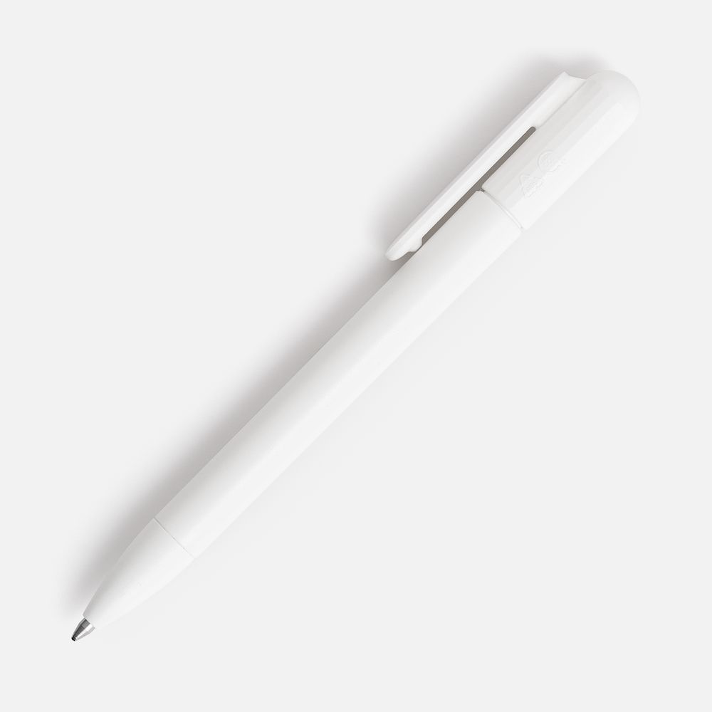 Ручка шариковая Prodir DS6S TMM, белая / Миниатюра WWW (1000)