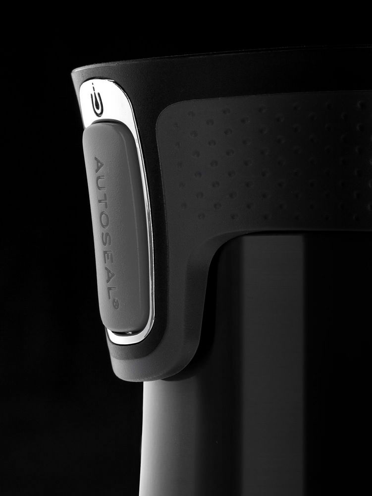 Термостакан Contigo West Loop, вакуумный, серо-стальной / Миниатюра WWW (1000)