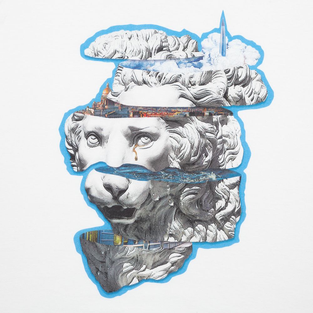 Футболка «Смотри вглубь», белая / Миниатюра WWW (1000)