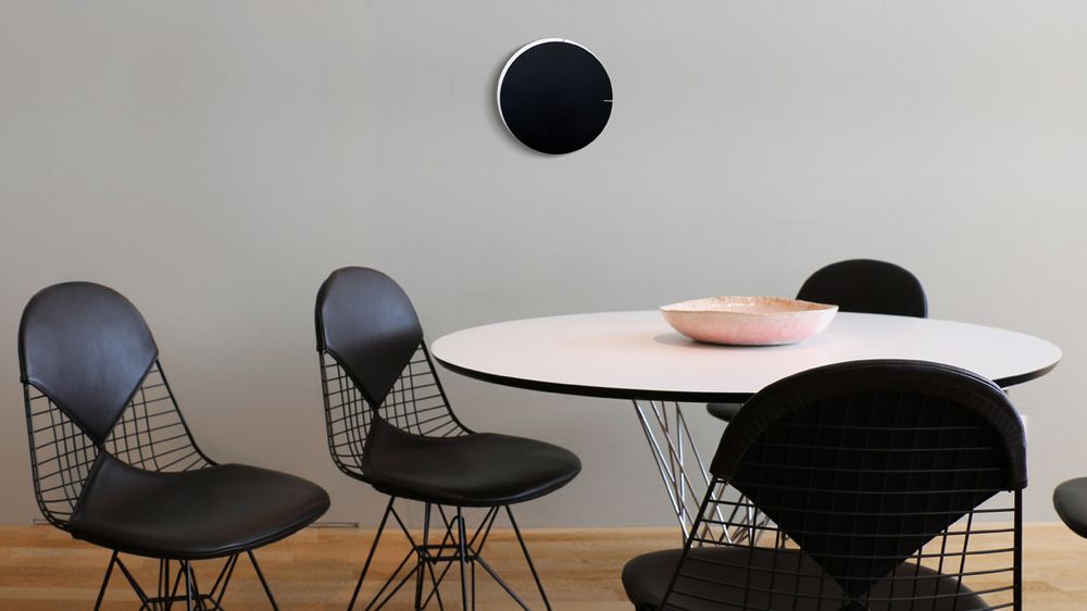 Часы настенные Melancholia Clock, черные / Миниатюра WWW (1000)