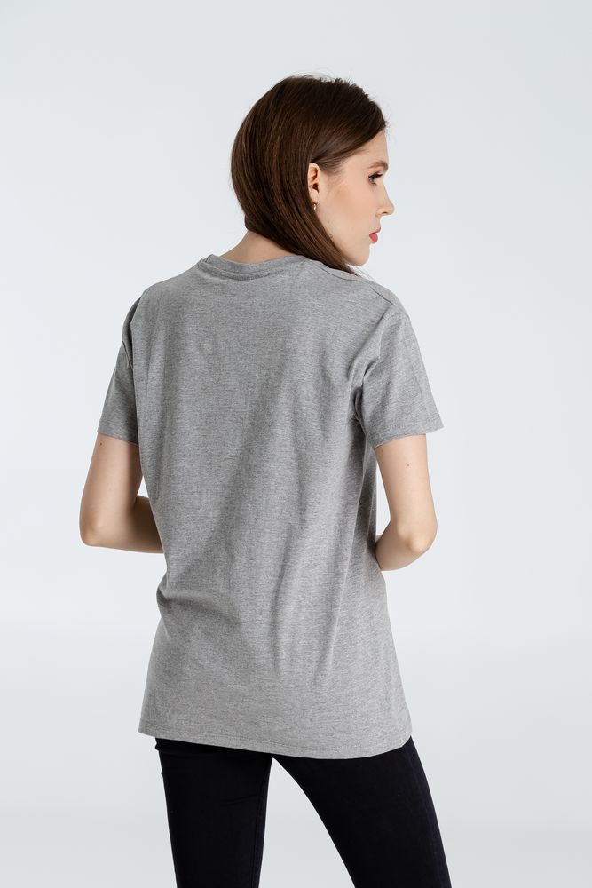 Футболка Hello! I Love You!, серый меланж / Миниатюра WWW (1000)