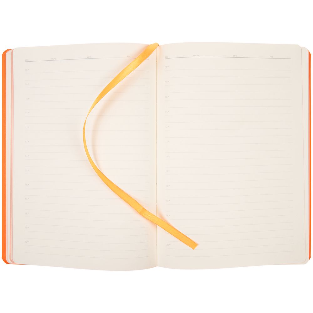 Ежедневник Shall, недатированный, оранжевый / Миниатюра WWW (1000)