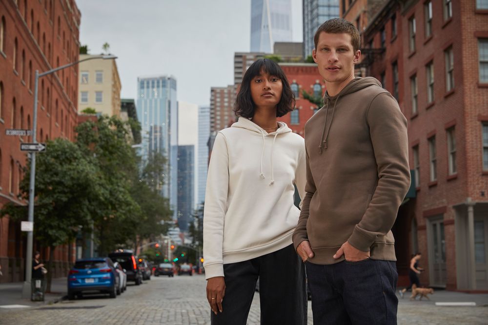 Толстовка с капюшоном унисекс BNC Organic, темно-серая / Миниатюра WWW (1000)