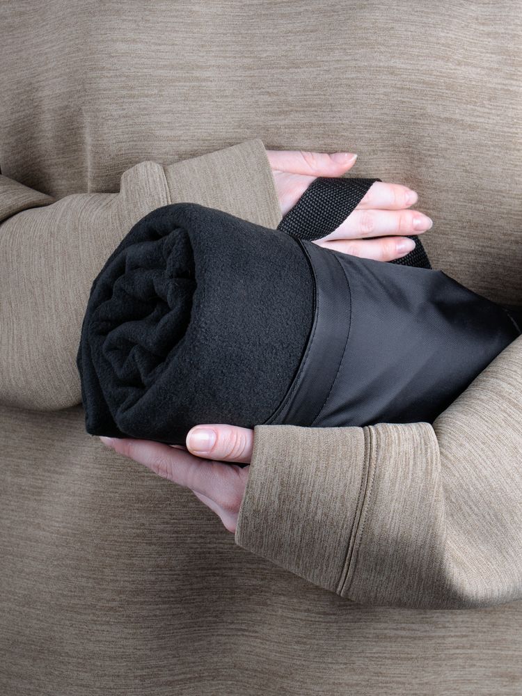 Дорожный плед Voyager 2, черный / Миниатюра WWW (1000)