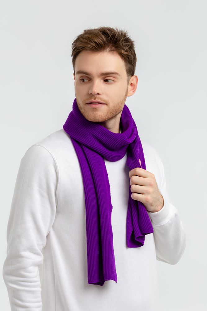 Шарф Life Explorer, фиолетовый / Миниатюра WWW (1000)