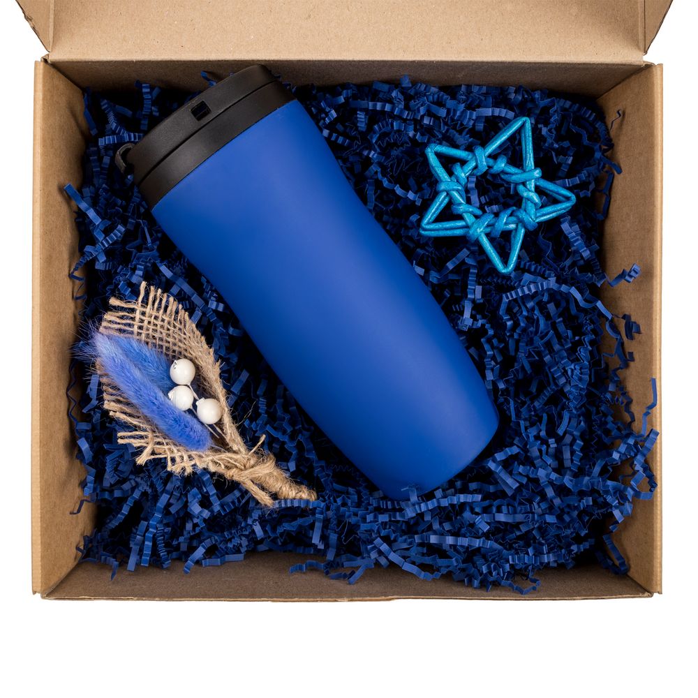 Букет сухоцветов Adorno, синий / Миниатюра WWW (1000)