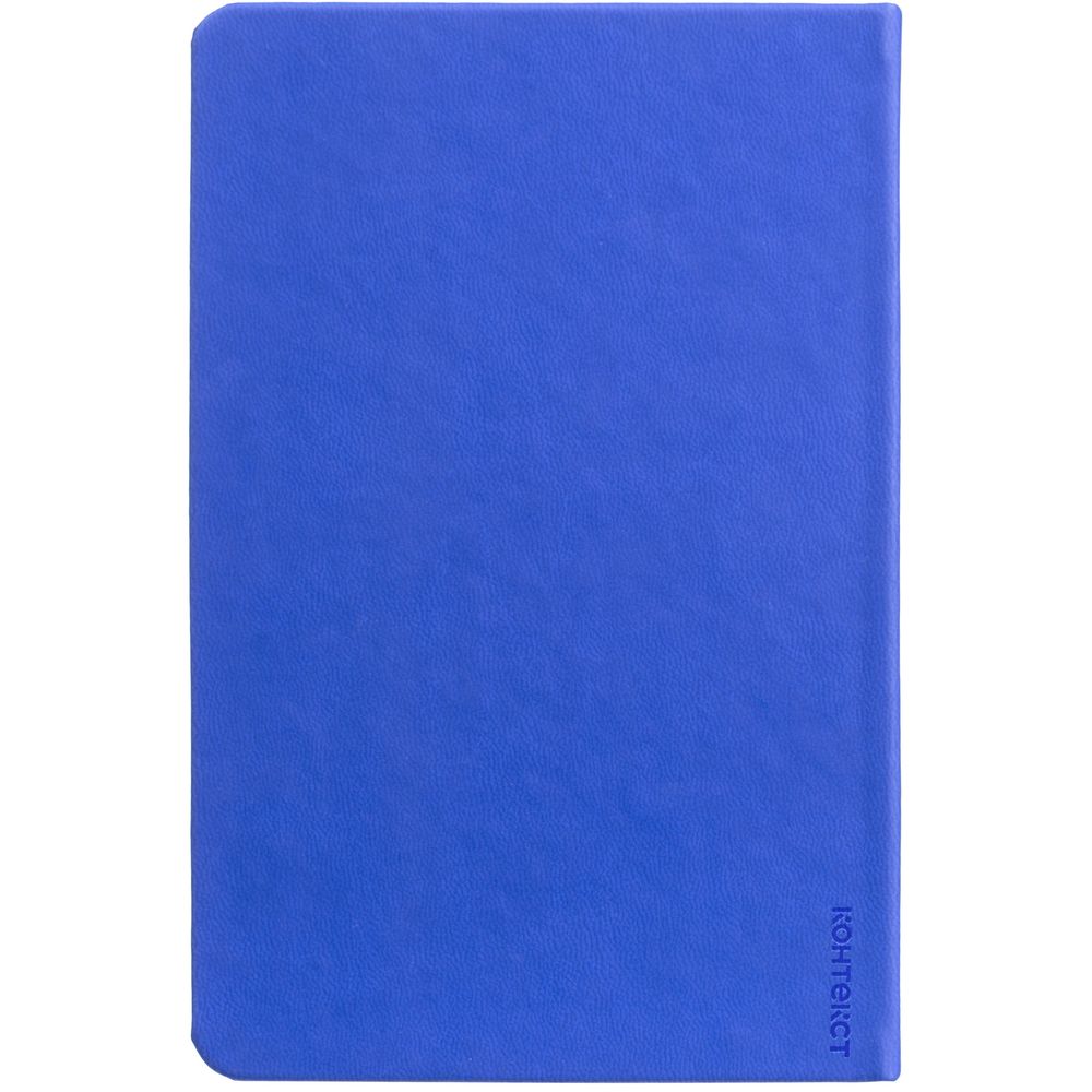 Блокнот Cluster Mini в клетку, синий / Миниатюра WWW (1000)