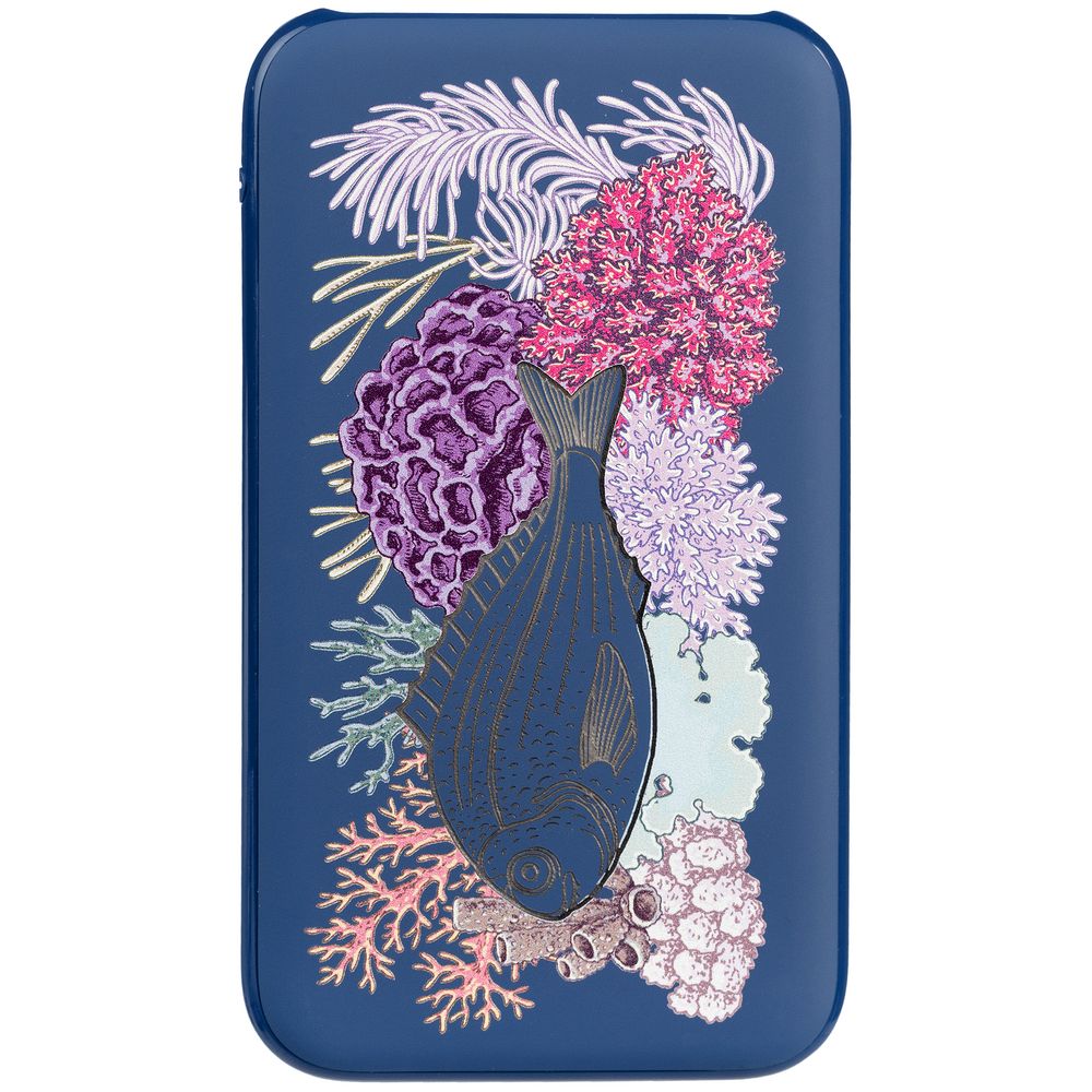 Аккумулятор с подсветкой markBright Town, 5000 мАч, синий / Миниатюра WWW (1000)