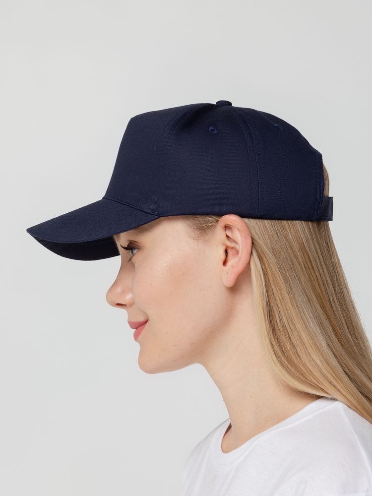 Бейсболка Promo, темно-синяя / Миниатюра WWW (1000)