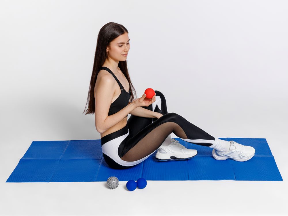 Массажный мяч для MФР Relaxify, красный / Миниатюра WWW (1000)