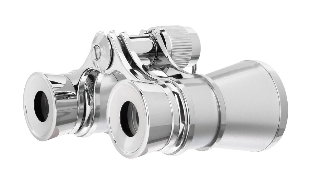 Театральный бинокль Broadway 325B, серебристый / Миниатюра WWW (1000)