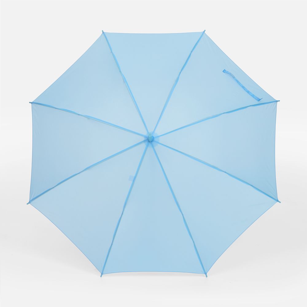 Зонт-трость Promo, голубой / Миниатюра WWW (1000)