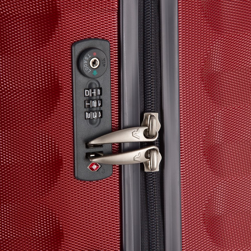 Чемодан Uno Zip Special M, красный / Миниатюра WWW (1000)