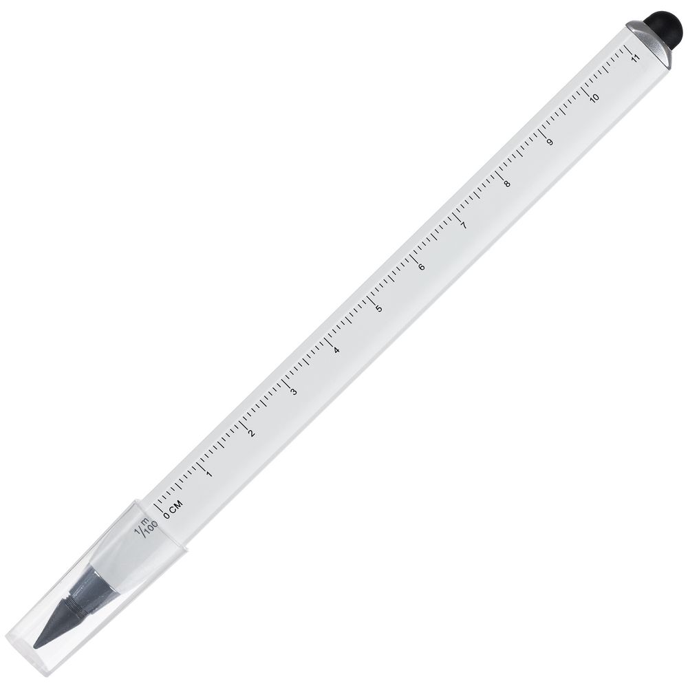 Вечный карандаш Tricore со стилусом, белый / Миниатюра WWW (1000)