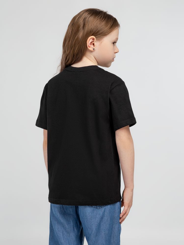 Футболка детская Regent Kids 150, черная / Миниатюра WWW (1000)