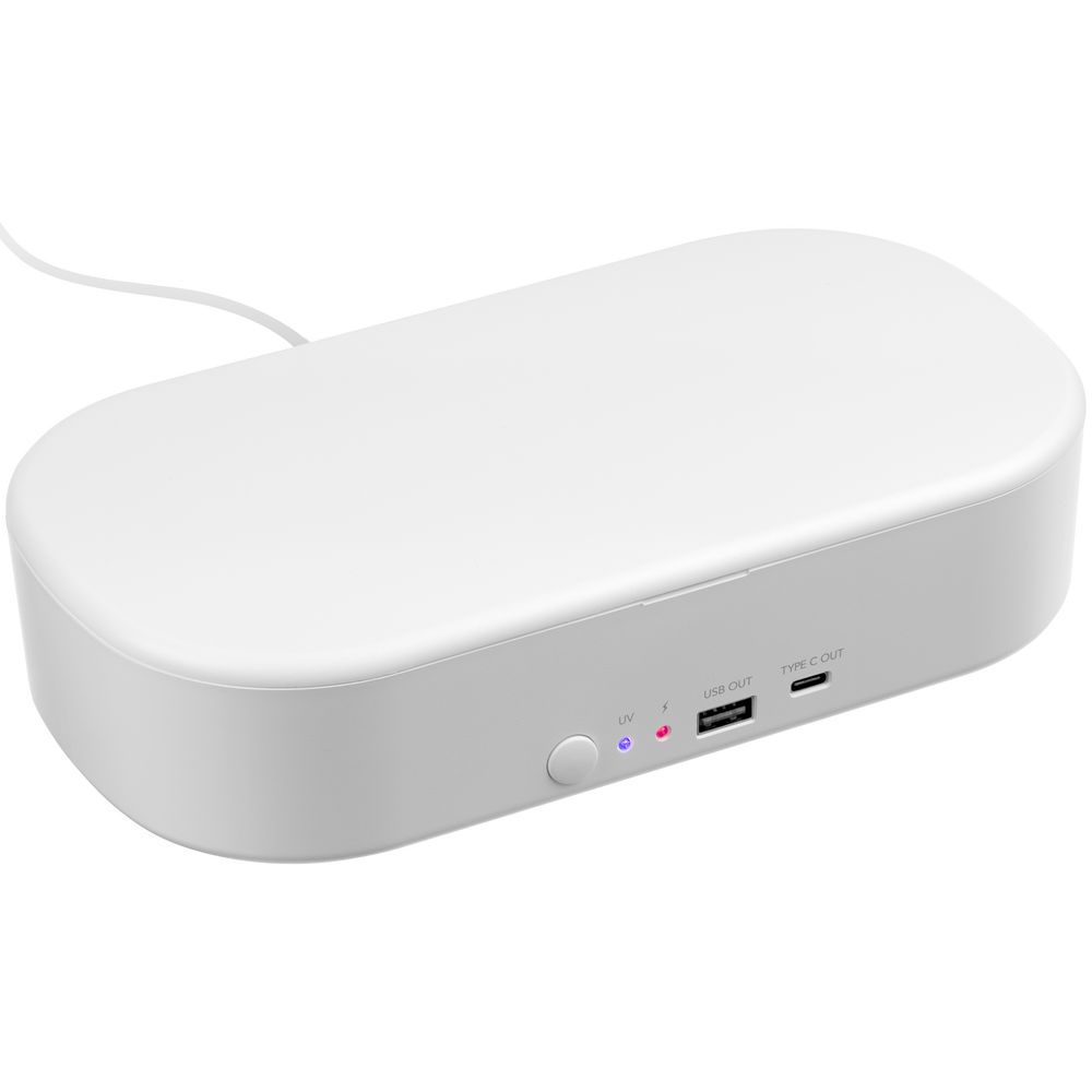 Стерилизатор c беспроводной зарядкой Handy Guard, белый / Миниатюра WWW (1000)