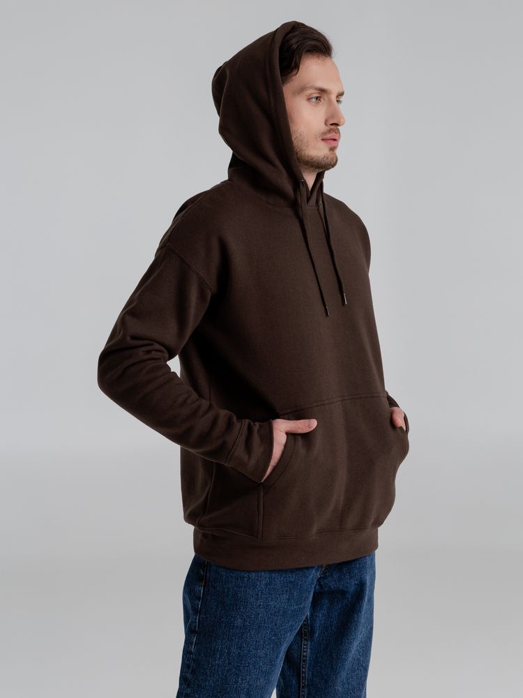 Толстовка с капюшоном Slam 320, темно-коричневая (шоколад) / Миниатюра WWW (1000)