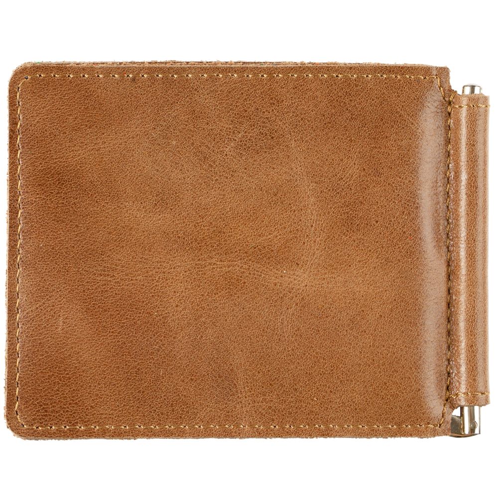 Зажим для купюр Apache, светло-коричневый (camel) / Миниатюра WWW (1000)