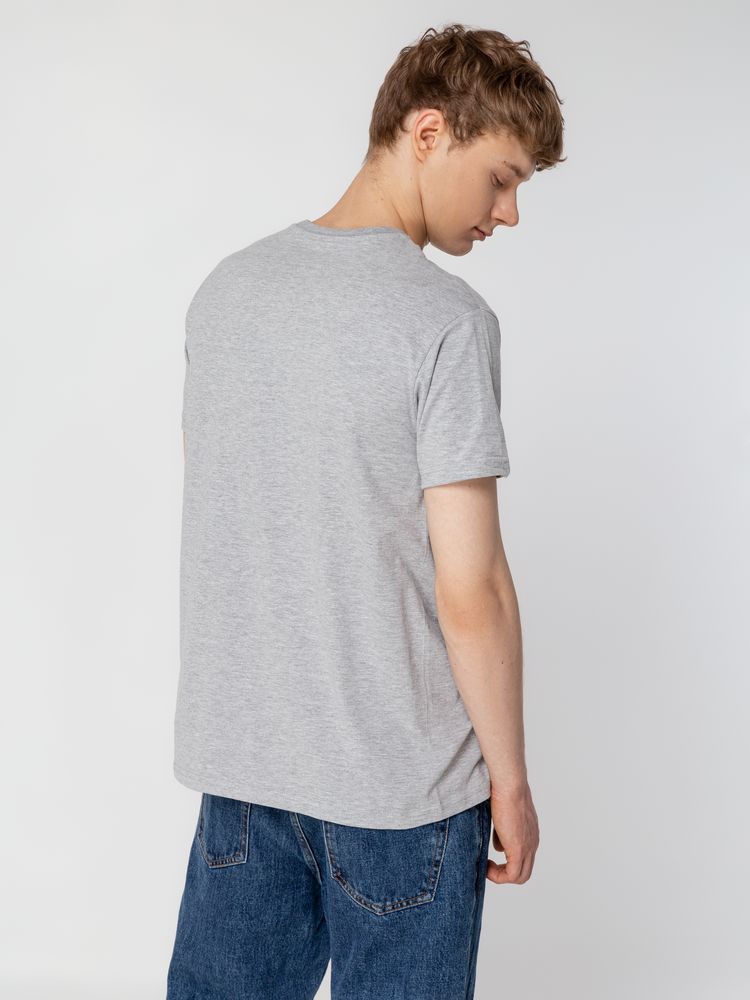 Футболка унисекс T-Bolka 160, серый меланж / Миниатюра WWW (1000)