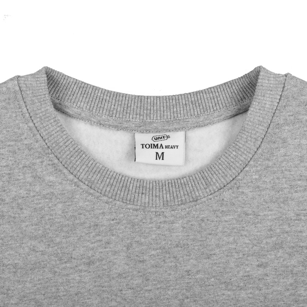 Толстовка Unit Toima Heavy, серый меланж / Миниатюра WWW (1000)