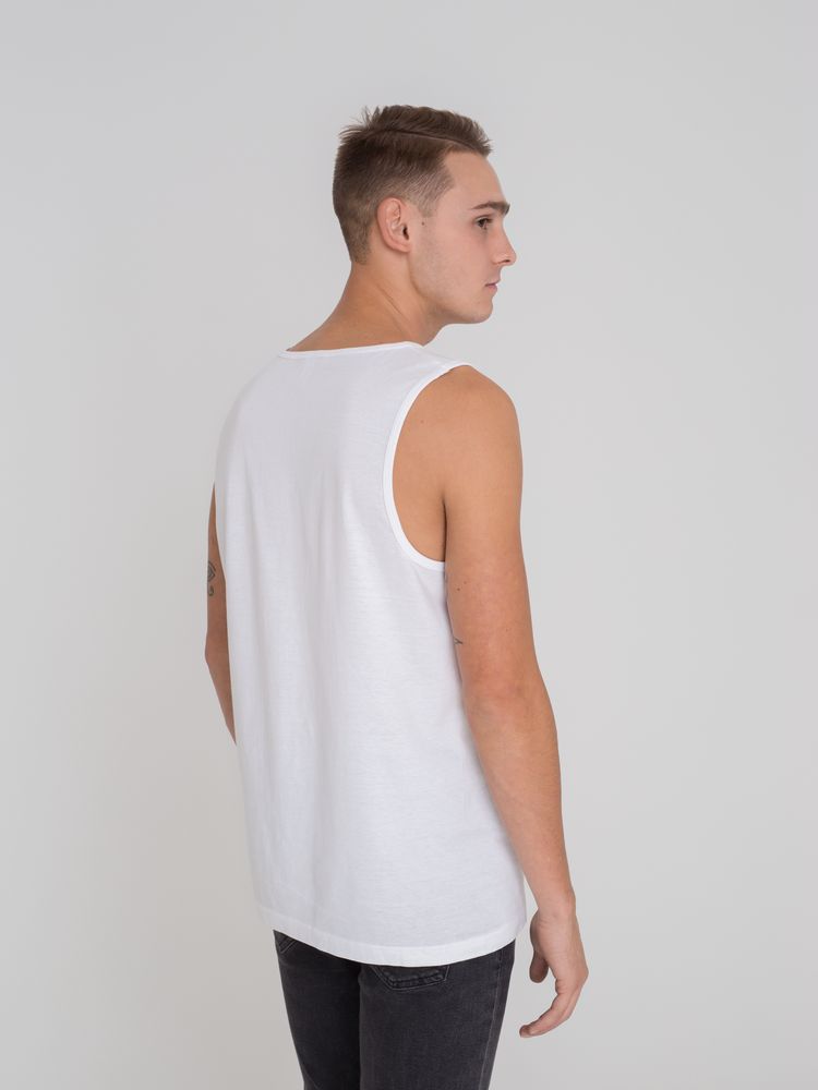 Майка мужская «Вечные ценности. Богатство», белая / Миниатюра WWW (1000)