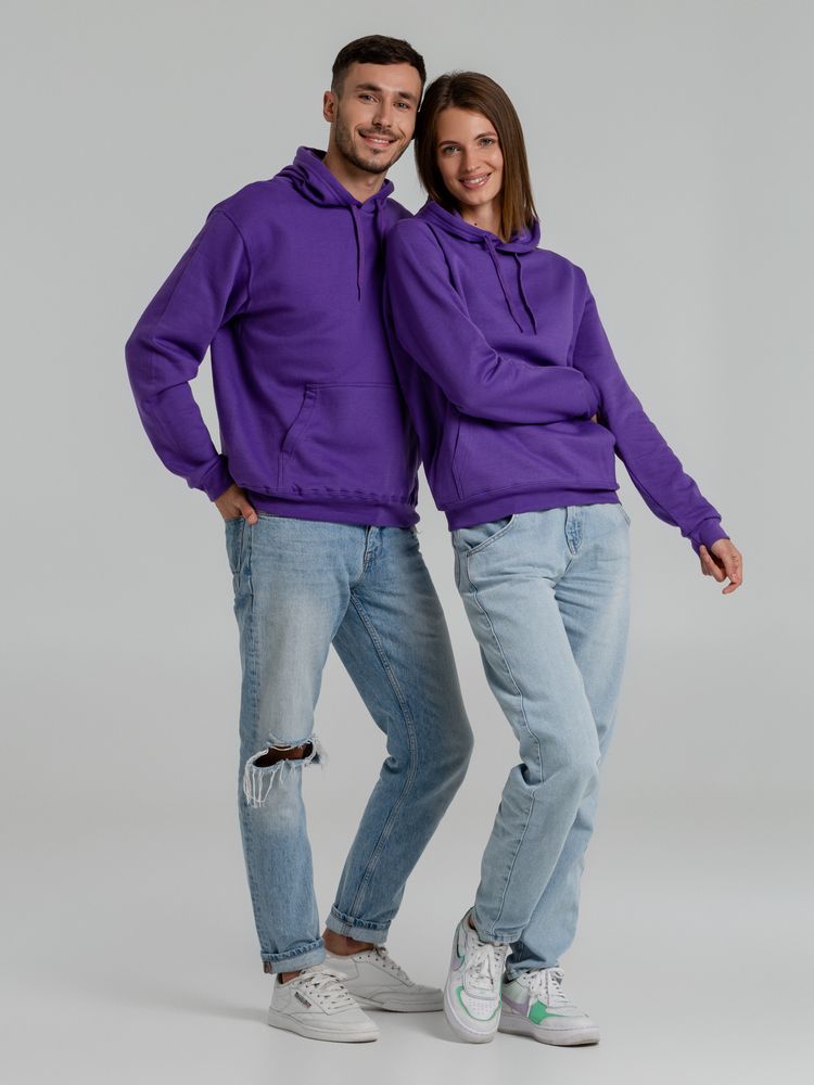 Толстовка с капюшоном Snake II темно-фиолетовая / Миниатюра WWW (1000)