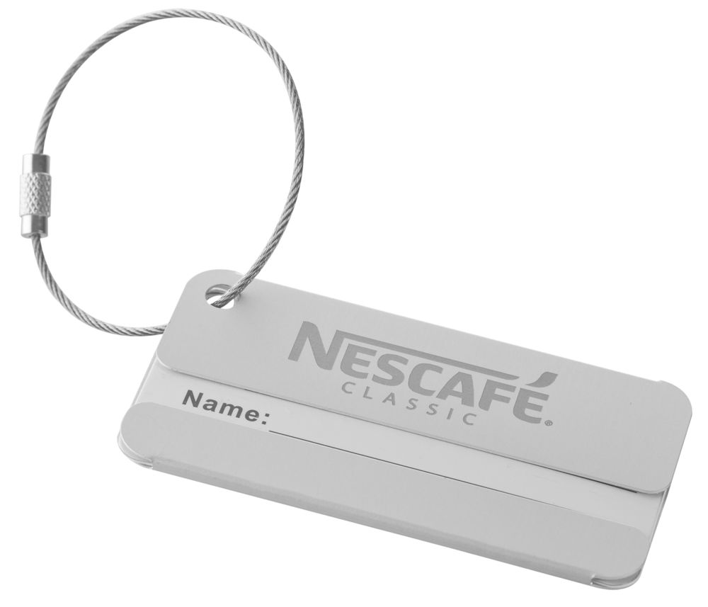 Бирка для багажа Aluminum / Миниатюра WWW (1000)