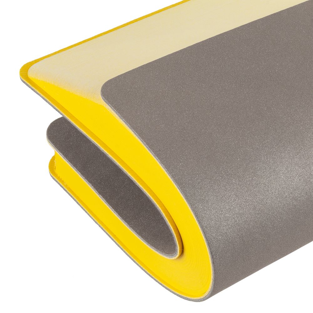 Ежедневник Flexpen, недатированный, серебристо-желтый / Миниатюра WWW (1000)