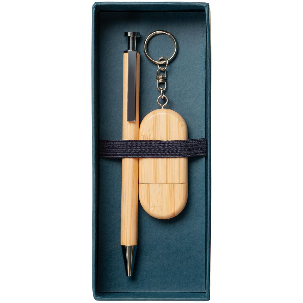 Набор Stylos, синий, 8 Гб / Миниатюра WWW (1000)