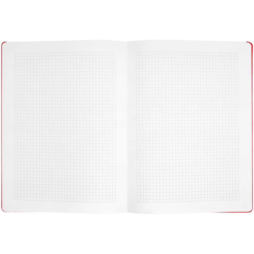 Блокнот Express в клетку, красный / Миниатюра WWW (1000)
