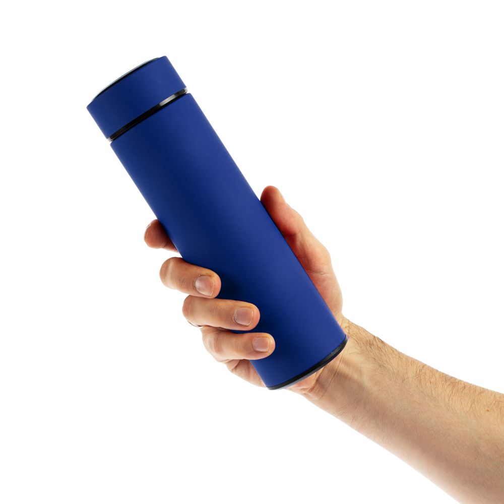 Термос с ситечком Percola, синий / Миниатюра WWW (1000)