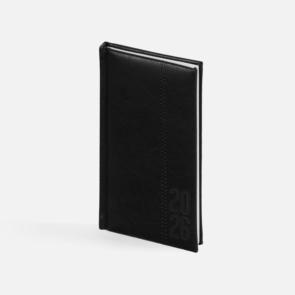 Еженедельник Baza, датированный, черный / Миниатюра WWW (1000)