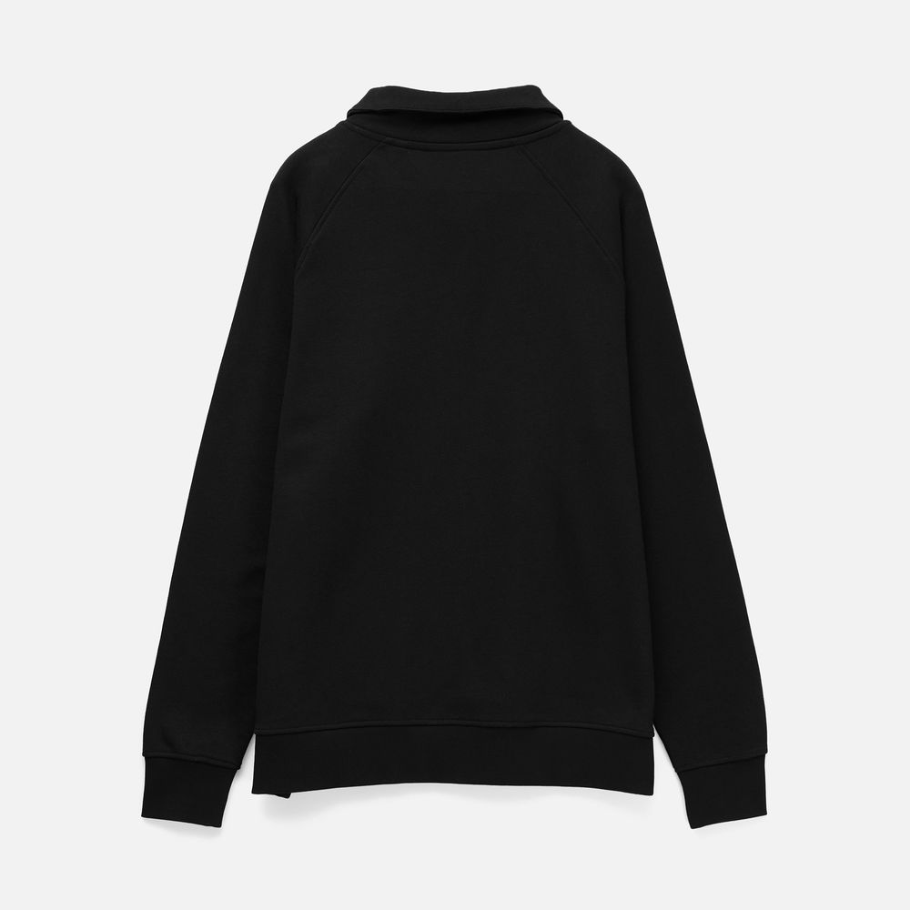 Толстовка унисекс S3, черная / Миниатюра WWW (1000)