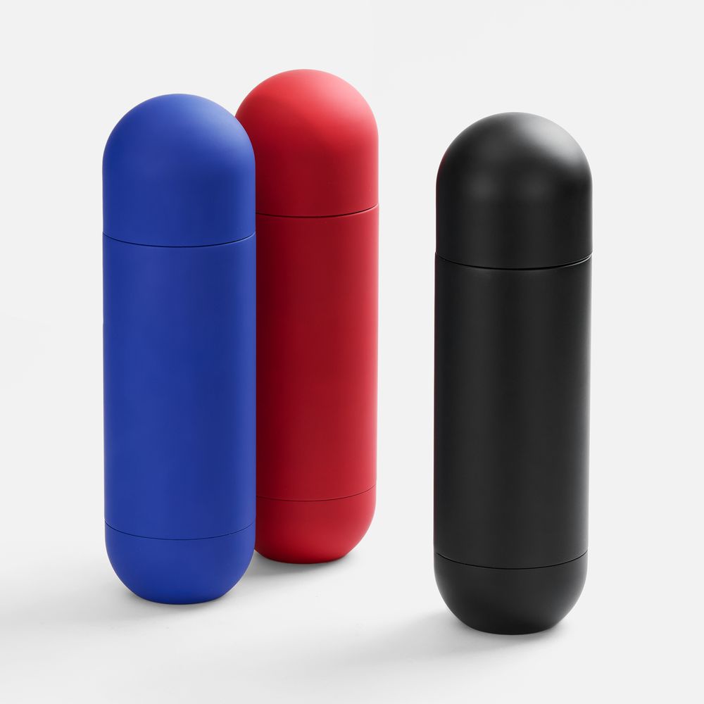 Термос Tubula Soft Touch, красный / Миниатюра WWW (1000)