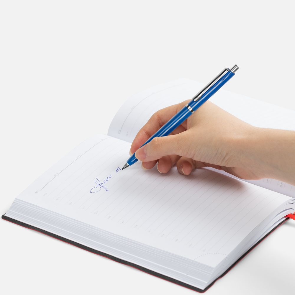 Ручка шариковая Classic, ярко-синяя / Миниатюра WWW (1000)