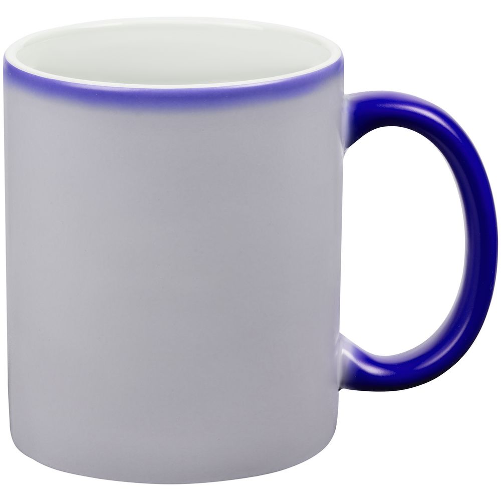 Кружка «Хамелеон», матовая, синяя / Миниатюра WWW (1000)