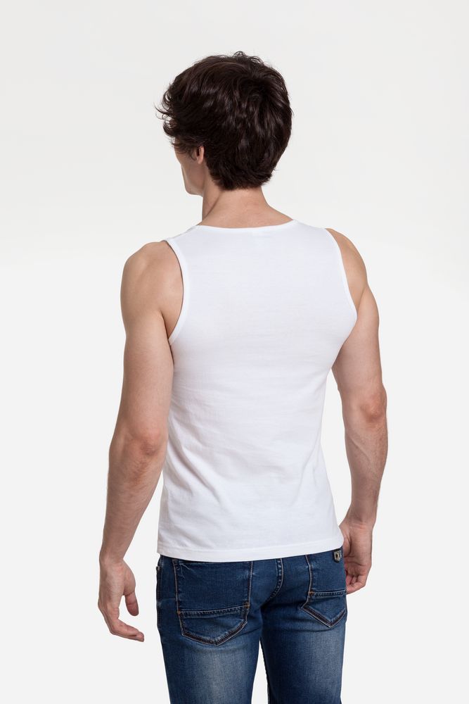 Майка мужская «Вечные ценности. Счастье», белая / Миниатюра WWW (1000)